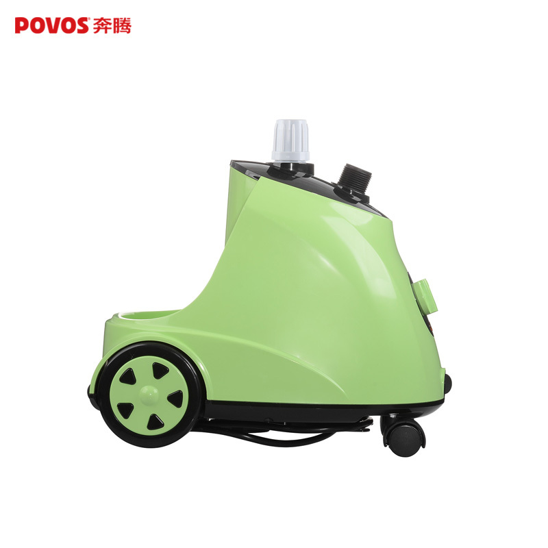 奔腾(povos)挂烫机PE1203 1600W 1.8L大容量 40S快速出雾 万向轮设计 一体式支撑杆