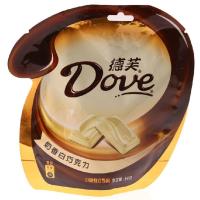 德芙奶香白巧克力84g分享装 袋装巧克力零食婚庆喜糖