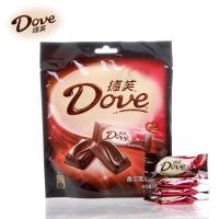 德芙香浓黑巧克力90g克 分享装dove零食喜糖糖果