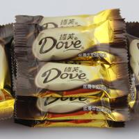 德芙丝滑牛奶巧克力 散装 团购批发 婚庆喜糖 糖果 500g