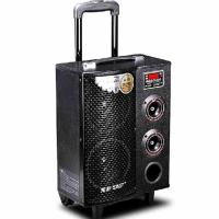 先科(SAST) SA-826 户外音响 广场舞音箱 大功率 便携电瓶拉杆音响四个喇叭大功率音箱