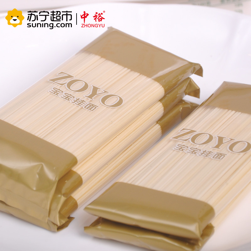ZOYO 西红柿蛋黄 宝宝面258g 定量包装 无添加剂 优质原料 易煮易消化 中裕出品