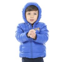 巴布豆(BOBDOG)连帽卡通羽绒服正品冬季上市童装 儿童羽绒服 男女童保暖时尚羽绒服