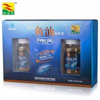 康富来 鱼油软胶囊礼盒100g/瓶*2瓶