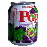 海太POP葡萄果汁饮料238ml