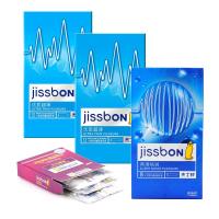 杰士邦避孕套优质超薄12片×2盒+杰士邦爽滑倍润8片+杰士邦环纹3片安全套组合装 共35只