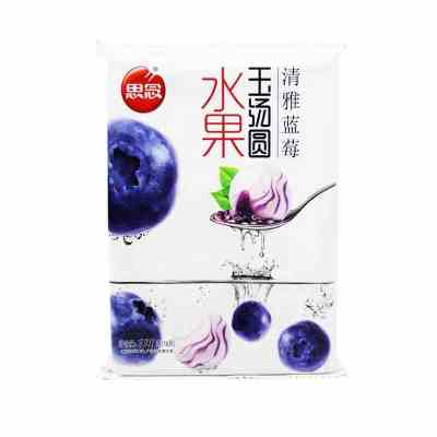 思念紫玉蓝莓水果汤圆320g