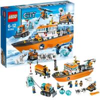 LEGO 乐高得城市系列玩具北极破冰队60062