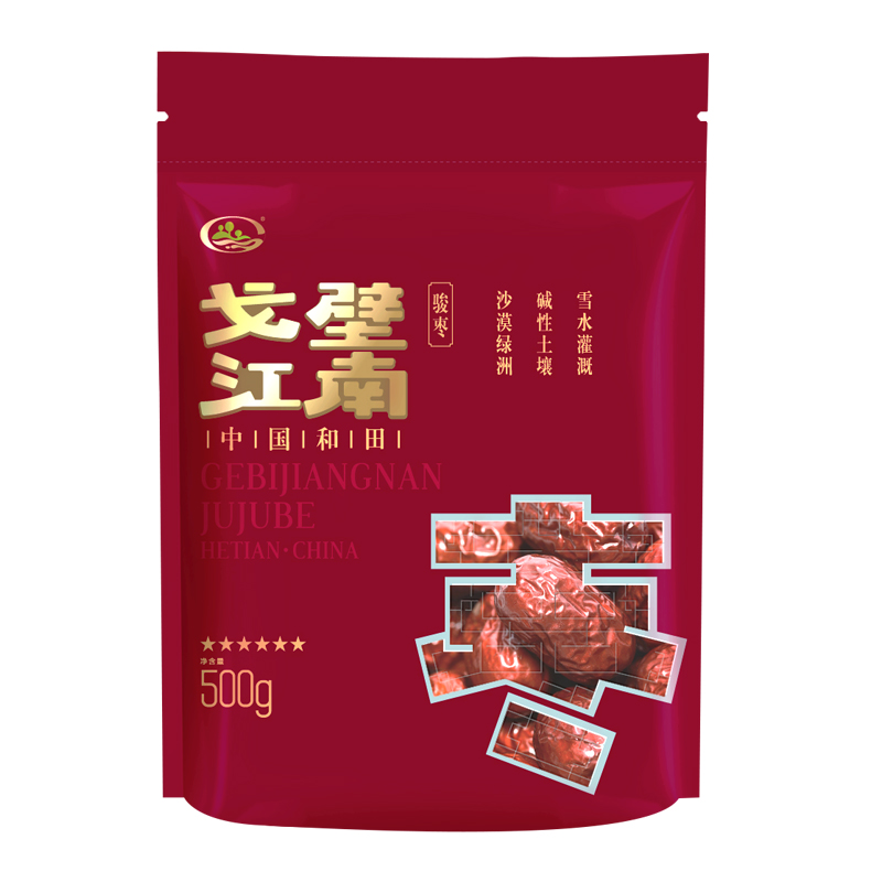 戈壁江南和田御枣6星500g*3