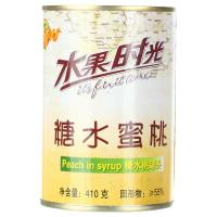 水果时光糖水蜜桃罐头410g