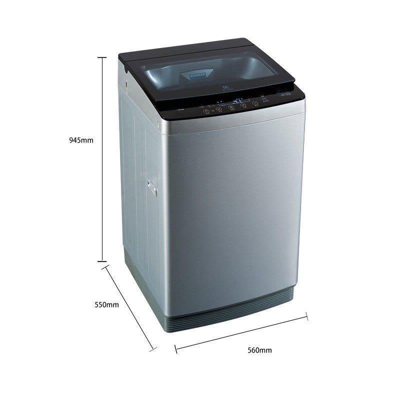 伊莱克斯/Electrolux EWT7022QS 7公斤智能变频全自动家用一级节能波轮洗衣机(银色)图片