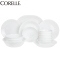 康宁(CORELLE)餐具套装16-N 美国原装进口碗/碟子/盘子餐盘套装 36件套餐具 白色