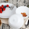 康宁(CORELLE)餐具套装16-N 美国原装进口碗/碟子/盘子餐盘套装 36件套餐具 白色