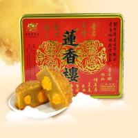 莲香楼 双黄纯正白莲蓉月饼750g