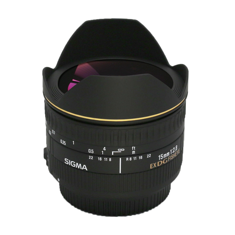 适马 SIGMA 15mm F2.8 EX DG Diagonal Fisheye 镜头 佳能卡口