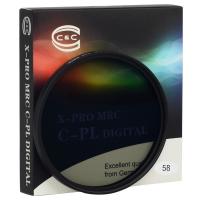 C&C X-PRO MRC CPL 58mm 超薄多层防水镀膜偏振镜