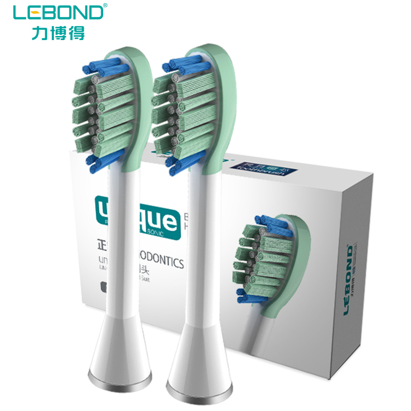 力博得（Lebond）声波牙刷unique功能刷头正畸型2支装