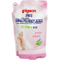 贝亲(Pigeon)婴儿多效柔顺剂(柠檬草香)1L 补充装 MA62