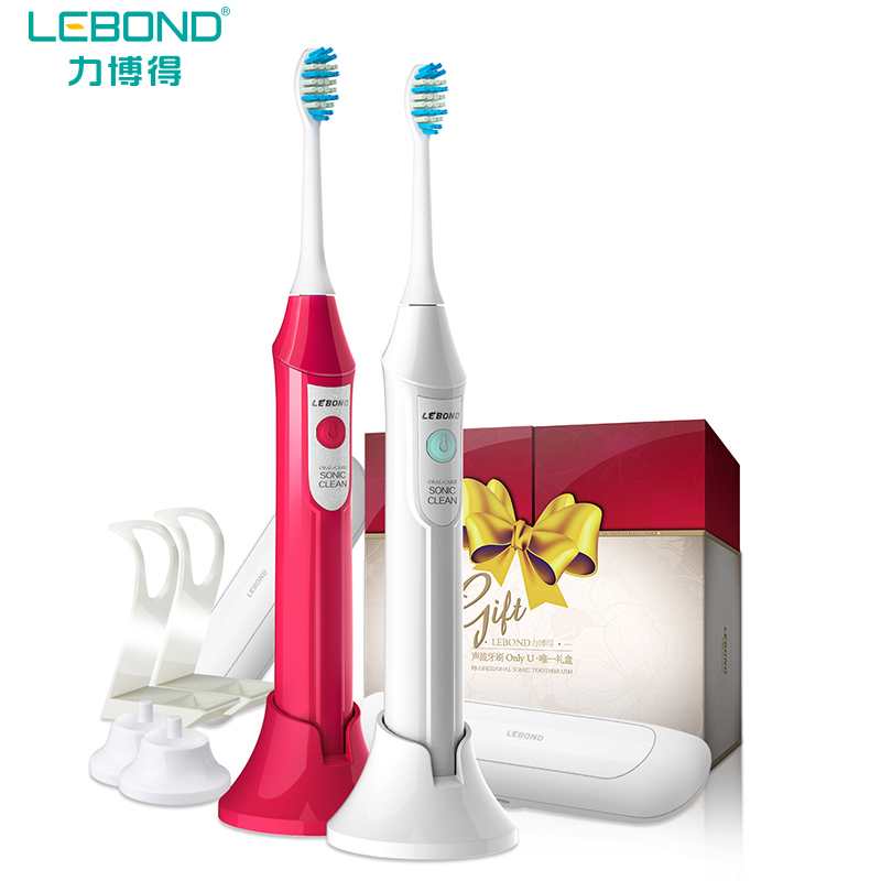 力博得(Lebond)声波电动牙刷Only U礼盒(2支装)情侣定制款