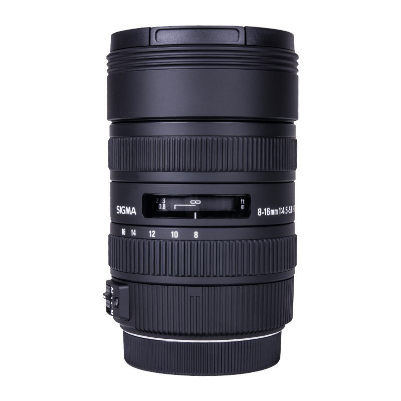 适马 SIGMA 8-16mm F4.5-5.6 DC HSM 单反相机镜头 佳能卡口 广角变焦 数码配件