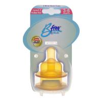 Bfree贝丽宽口天然乳胶奶嘴(阶段2,两只装)