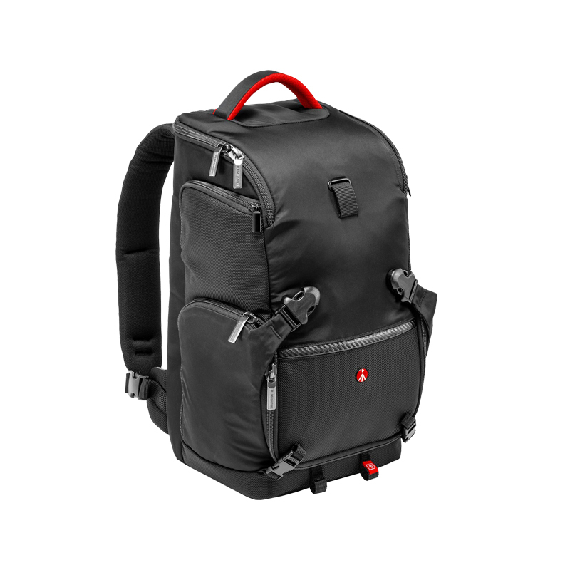 曼富图(MANFROTTO) MA-BP-TMCA 三合一双肩式背包单反相机包数码相机包 黑色