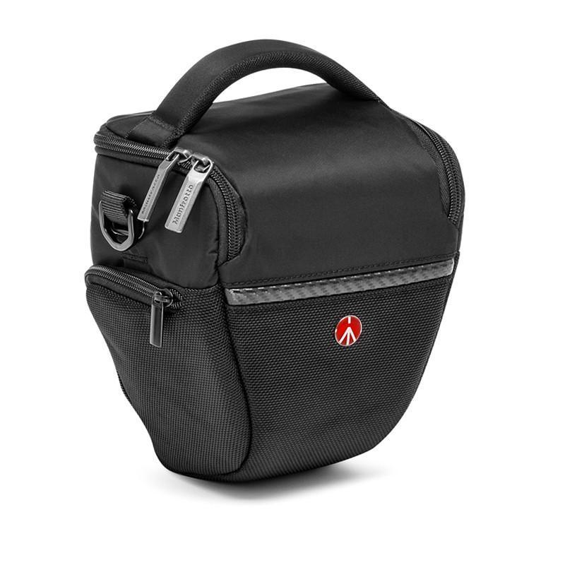 曼富图(MANFROTTO) MA-H-S 三角枪型单肩式单反相机包数码相机包 黑色