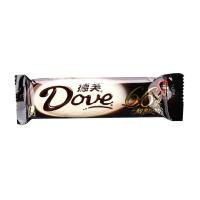 德芙醇黑66%巧克力排块单条装43克