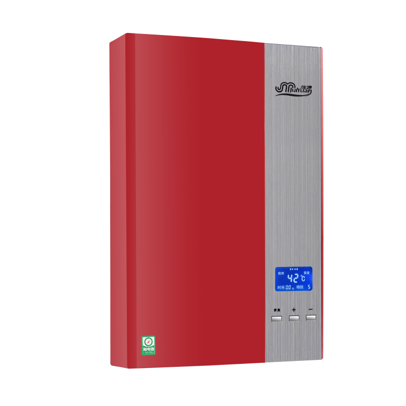 佳源JiaYuan)F6-75B红)即热式电热水器 家用小型洗澡沐浴快速直热壁挂式微电脑式厨宝中国浙江舟山市8000W