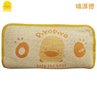 黄色小鸭专 新生儿婴幼儿亚草枕席凉席 枕套加枕头