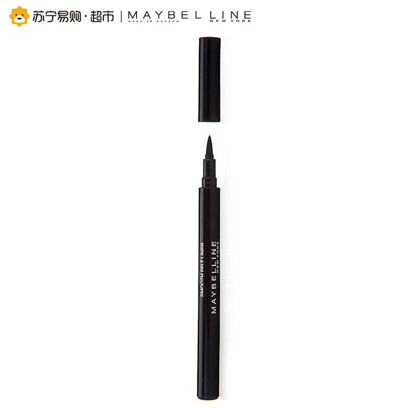 美宝莲(Maybelline)瞬盈魅彩眼线液1.6g(黑色)