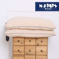 梦洁宝贝(mjbaby) 儿童床上用品纯棉天然枕头枕芯 彩棉棉花枕