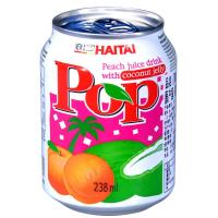 [海太]pop可可桃汁饮料238ml
