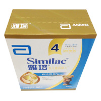 [苏宁自营]雅培(Abbott)奶粉亲体金装儿童喜康力配方奶粉4段(3岁以上)400g盒装