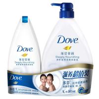 多芬沐浴乳深层营润1L+300ml
