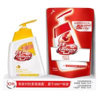 卫宝先进抗菌柠柚清新洗手液450ml+卫宝先进抗菌十效多护洗手液400ml