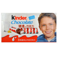 健达 牛奶巧克力8条装 100g/袋