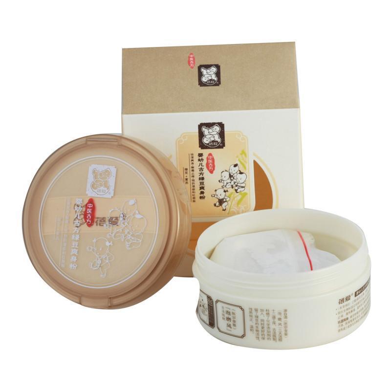 蓓爱婴幼儿古方绿豆爽身粉140g