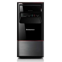 联想(LENOVO)H430台式电脑主机(G2030 4G 500G 1G独显 DVD 集成读卡器 WIN8 黑)