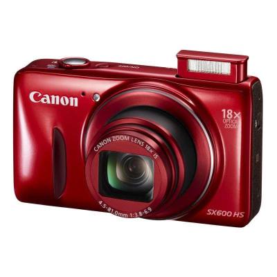 佳能(Canon) 数码相机 PowerShot SX600 HS(红)+白头鹰相机软包