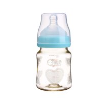 亲多QD4030PPSU宽口奶瓶150ml(蓝色)