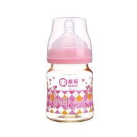 亲多QD4030 PPSU宽口奶瓶150ml(粉色)