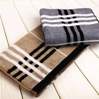 京京 纯棉格子提花毛巾