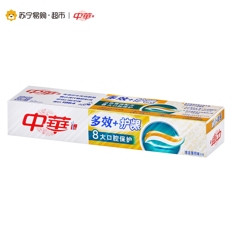 中华多效+护龈清凉薄荷味牙膏130g[联合利华]