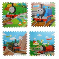 托马斯&朋友（Thomas&Friends）闪亮出发4片装泡沫无毒环保EVA地垫 3158