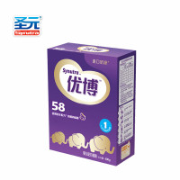 圣元(Synutra) 优博58 圣元优博1段(0-6个月)奶粉400g盒装
