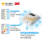 3M 9002V 专业防雾霾防尘透气口罩 防PM2.5带呼吸阀劲滤面罩 头带式3枚装