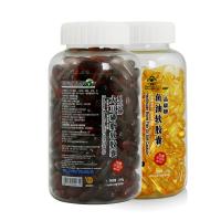 碧源清 鱼油软胶囊1g*220粒1瓶 + 大豆磷脂软胶囊1.2g*220粒1瓶