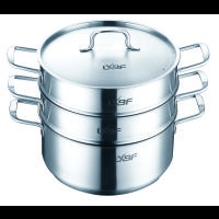 龙兴宝富三层蒸锅(26CM)LX-3ZG26