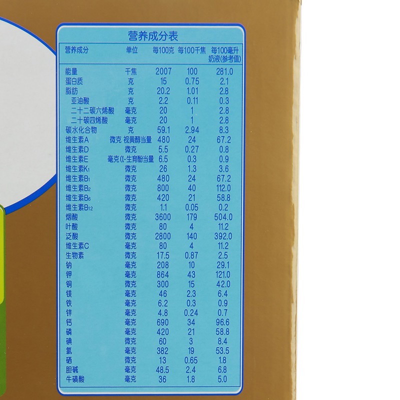 [苏宁自营]雀巢Nestle能恩幼儿配方奶粉 3段(12-36个月婴儿适用)1200g超值三联装高清大图